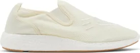 Adidas Human Made x Pure Slip-On 'Cream White' Sneakers