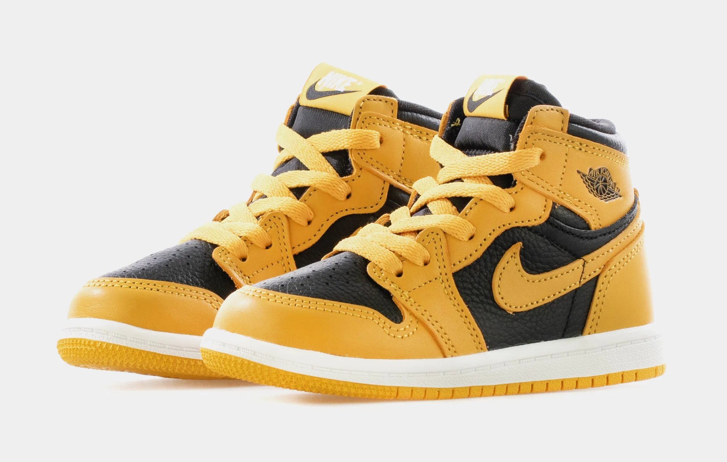 Air Jordan 1 High OG Pollen Infant Toddler Lifestyle Shoe (Pollen/Black/White)