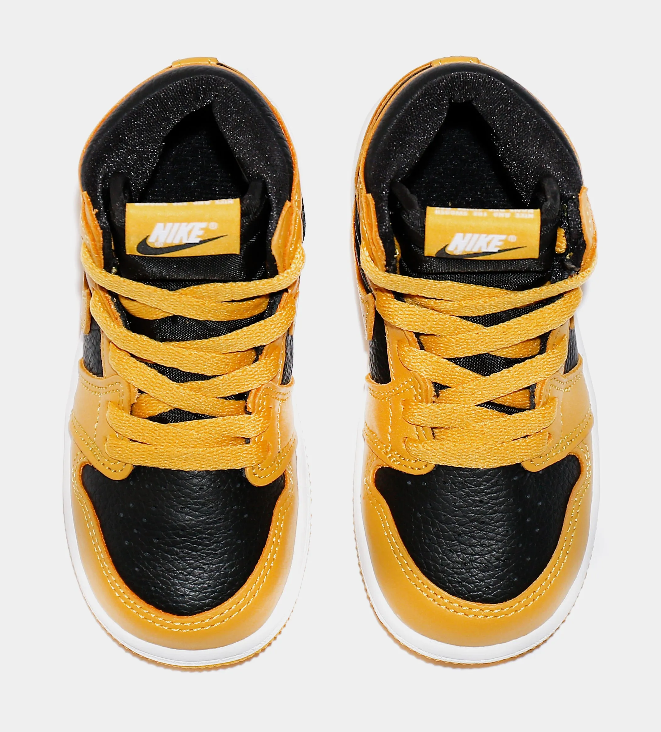 Air Jordan 1 High OG Pollen Infant Toddler Lifestyle Shoe (Pollen/Black/White)