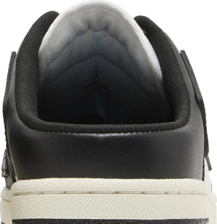 Amiri Skel Top Low Slip-On Black White Sneakers