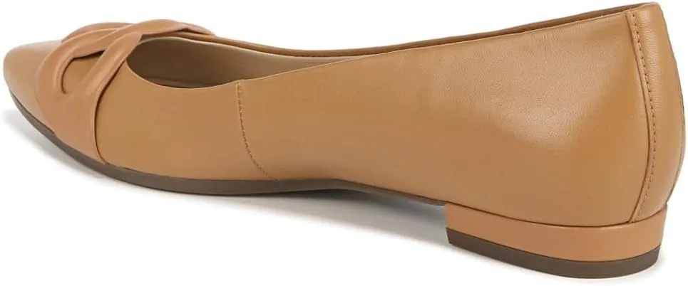 Arielle VIONIC ballet flats, Camel Nappa