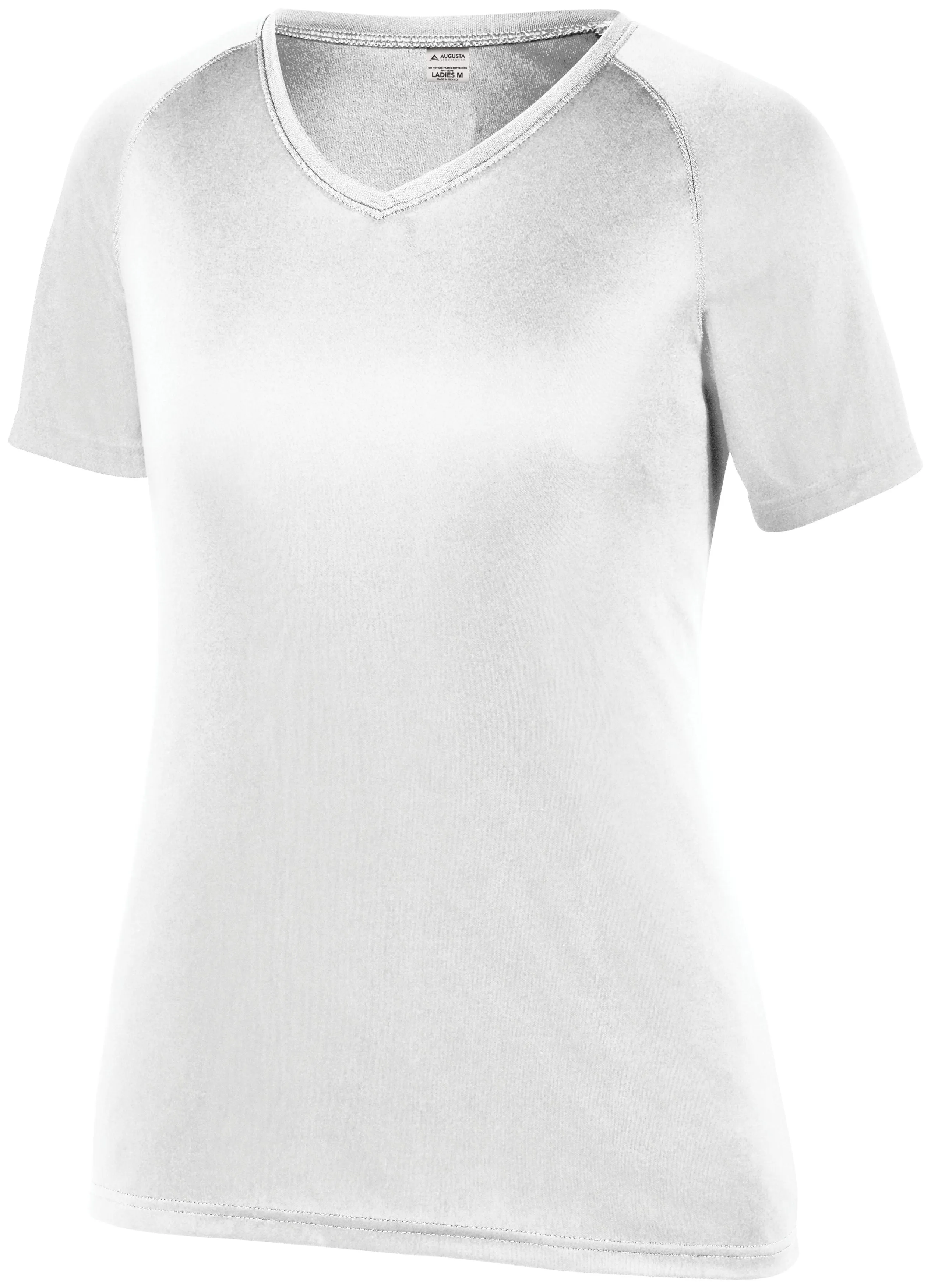 Augusta Sportswear Girls Attain Wicking Sleeve Tee Raglan