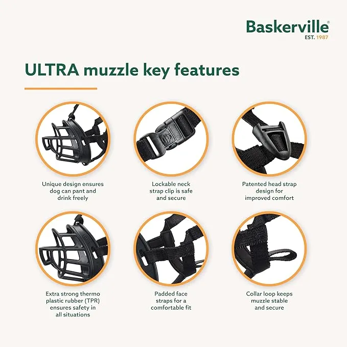 Baskerville Ultra Basket Muzzle