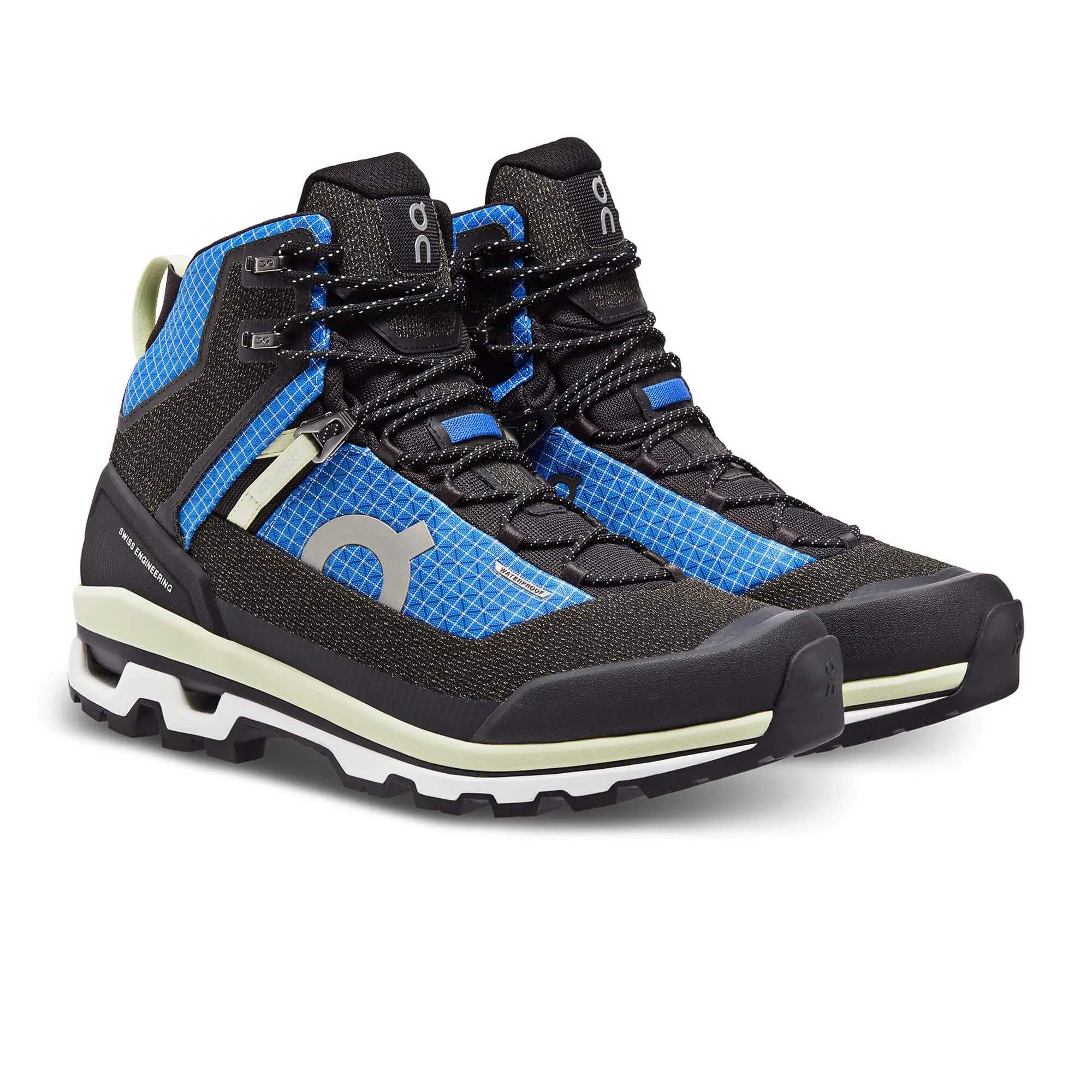 Boots On Cloudalpine Waterproof, black/blue