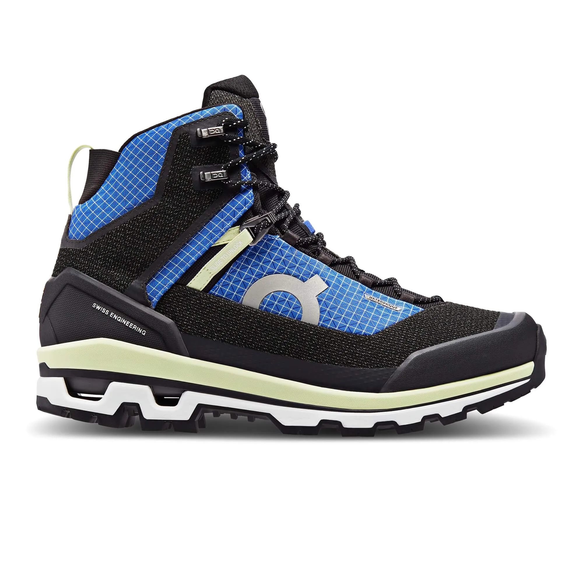 Boots On Cloudalpine Waterproof, black/blue