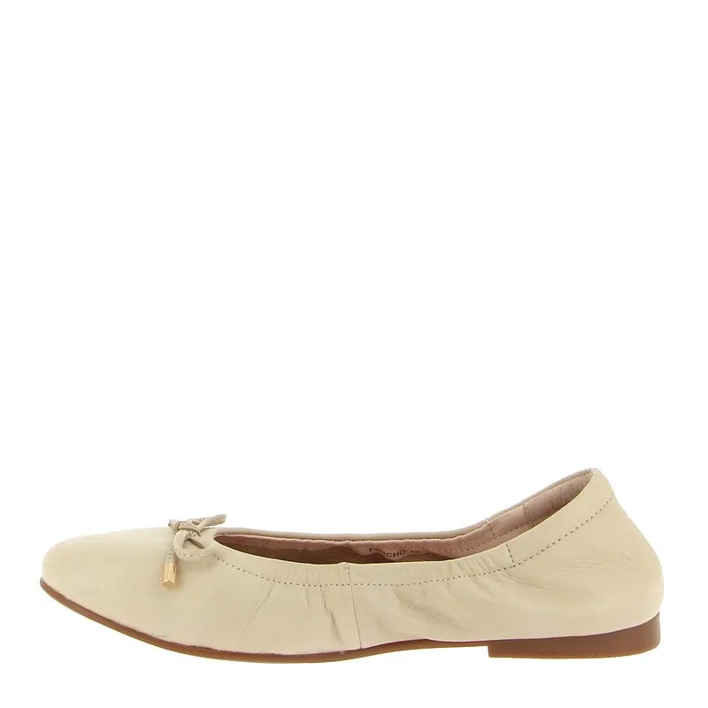 Bresley Ponch Beige Ballet Pump