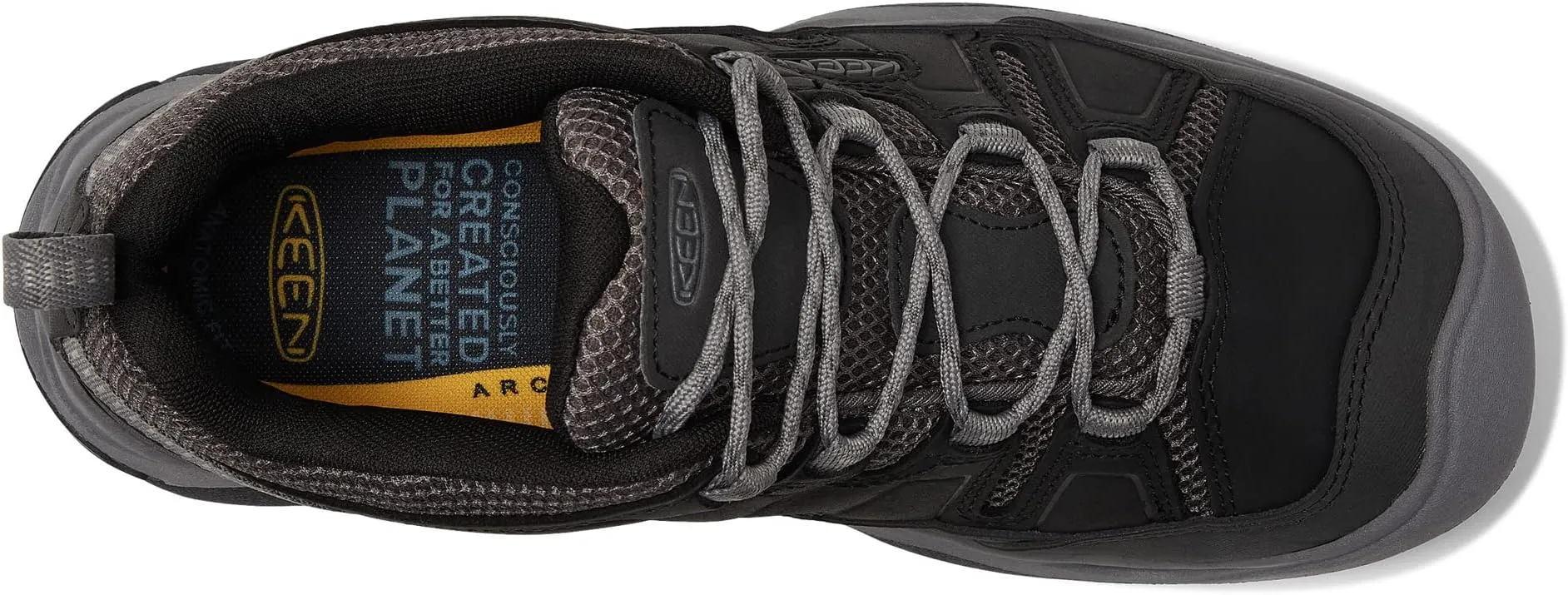 Circadia Vent KEEN Hiking Shoes, Black/Steel Gray