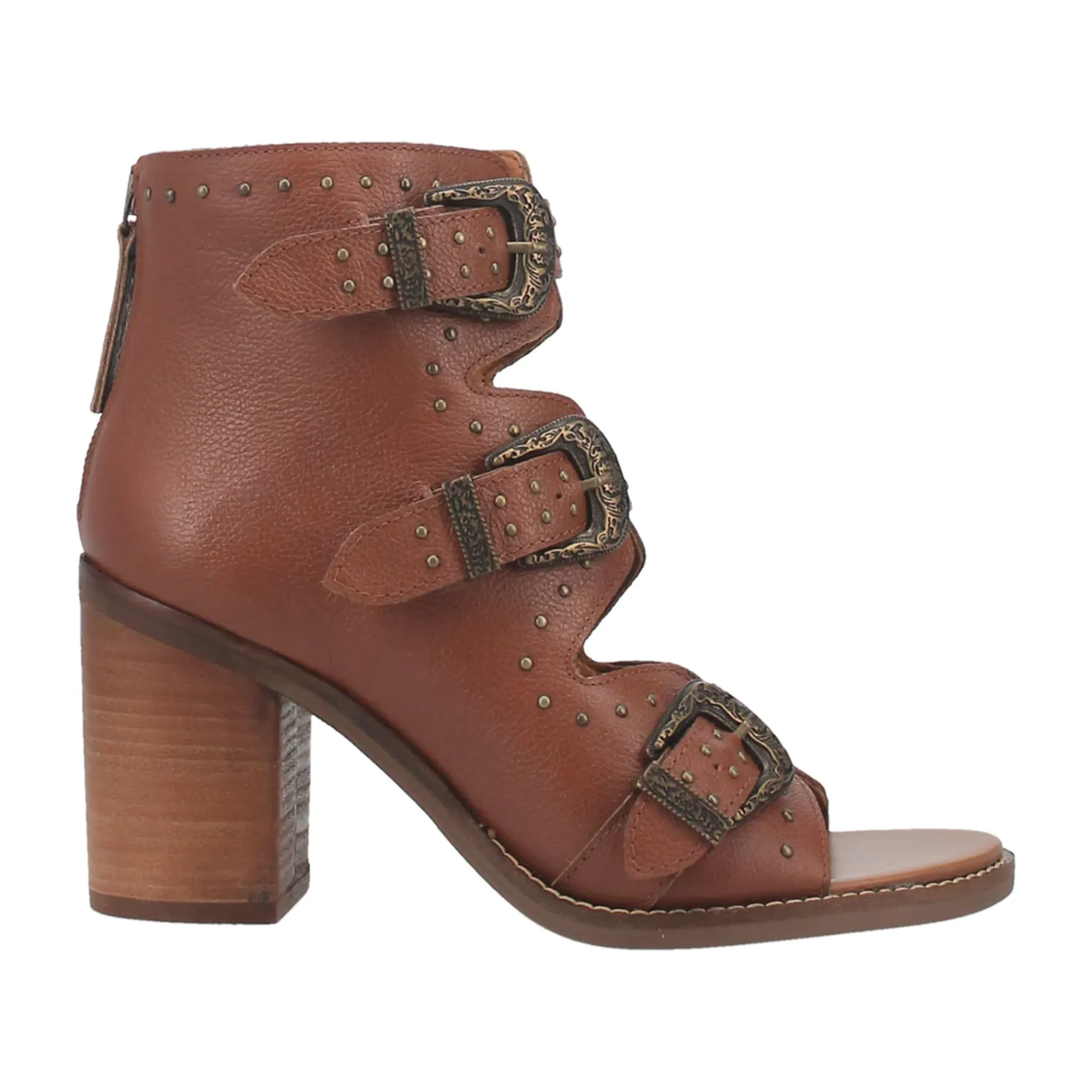 DINGO WOMEN'S ZIGGY LEATHER SANDAL - DI787