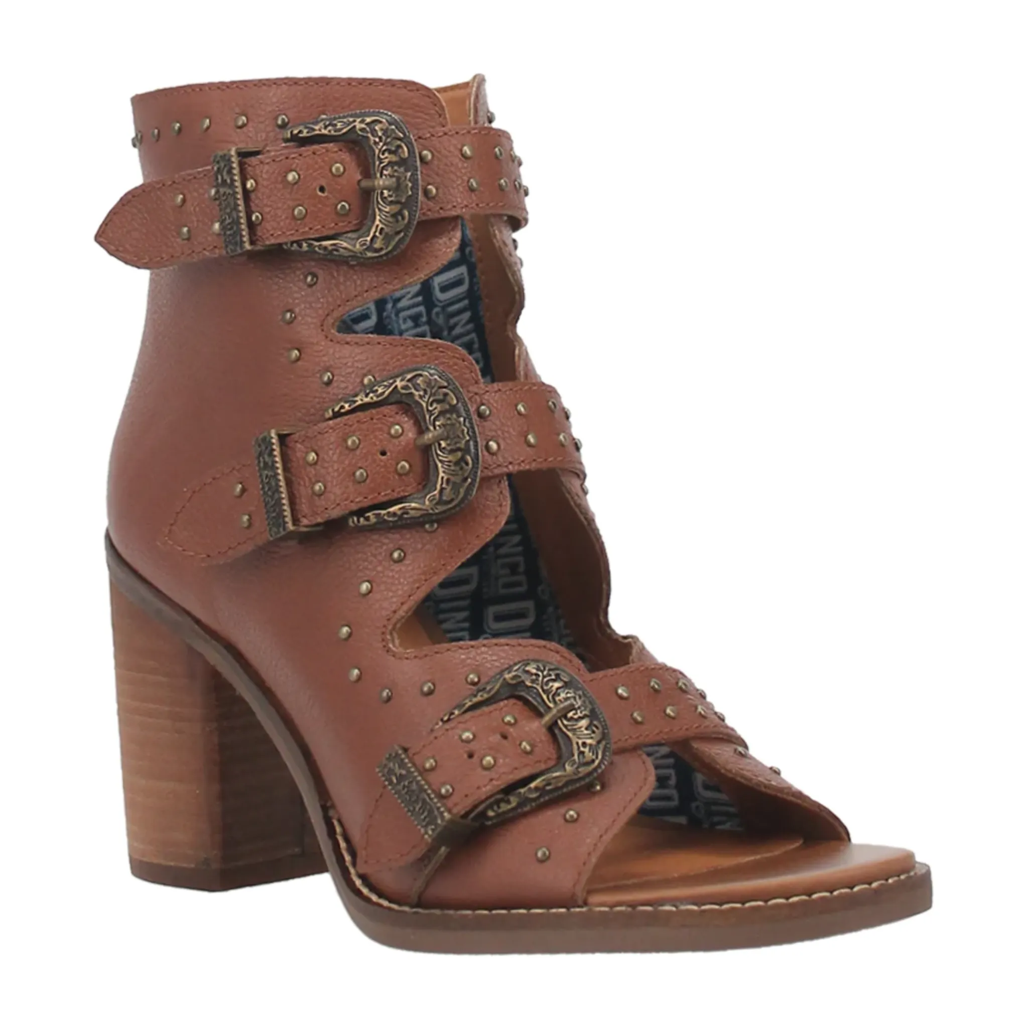 DINGO WOMEN'S ZIGGY LEATHER SANDAL - DI787