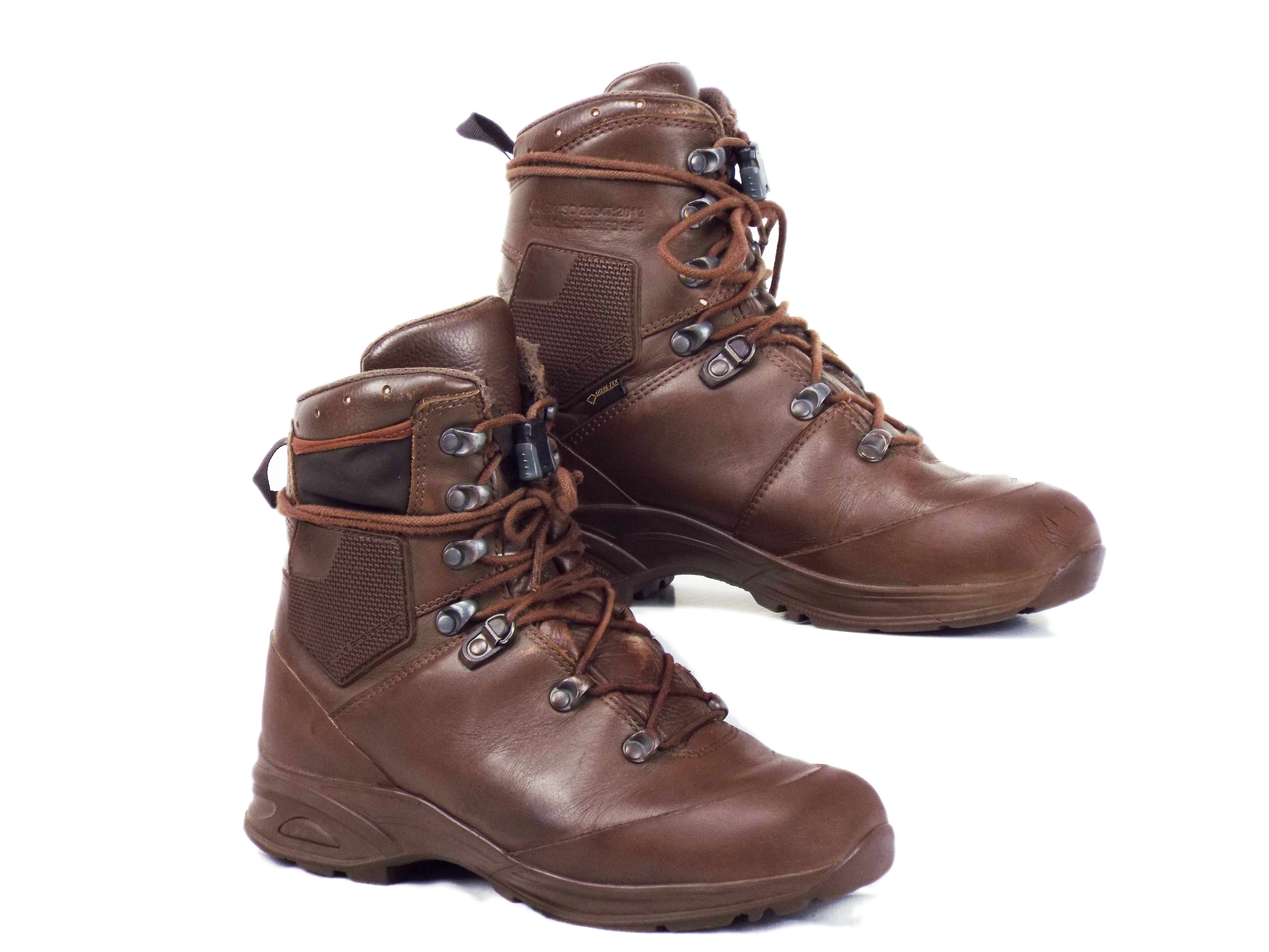 Dutch Army Brown Boots – Haix - elasticated side pockets - Gore-Tex Lined - Grade 1