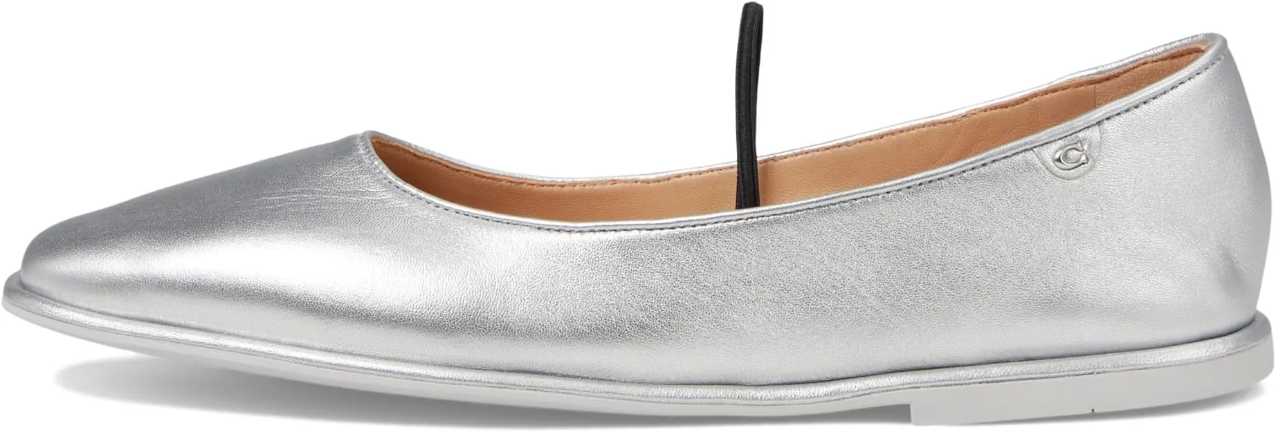 Emilia Mary Jane COACH ballet flats, Silver