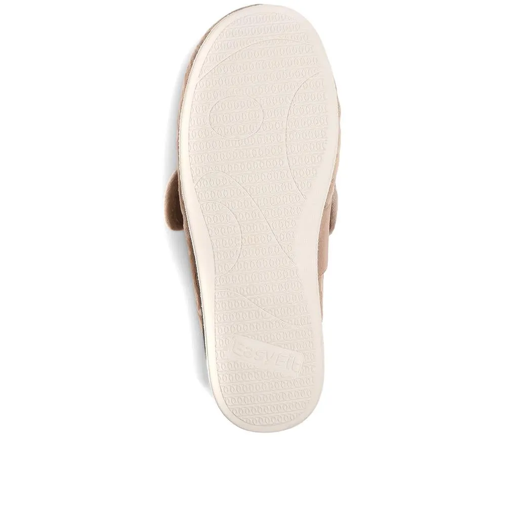 Extra Wide Fit Slippers - AMINA / 323 506