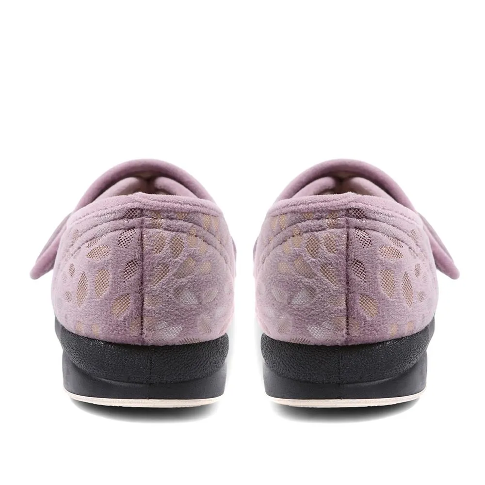 Extra Wide Fit Slippers - AMINA / 323 506