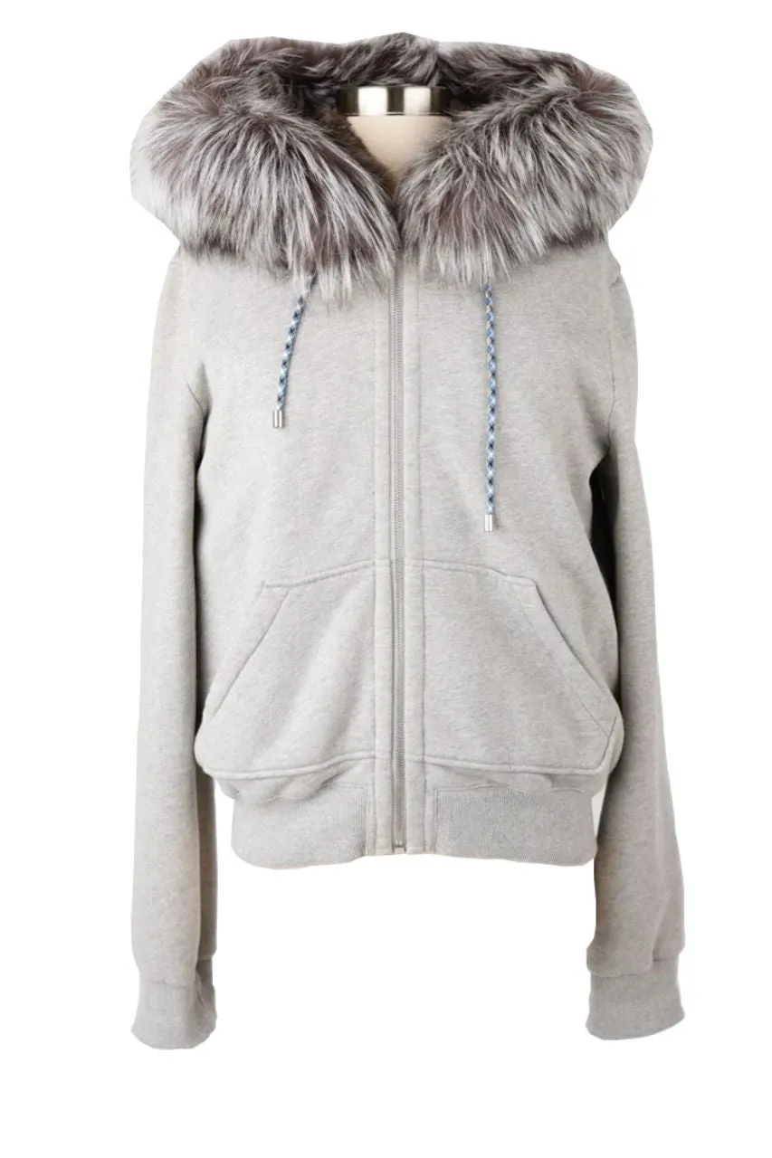 Fur Lined Hoodie Coat