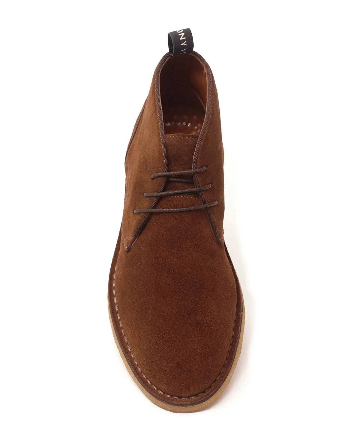 George Anthony Veer Men's Suede Lace-up Chukka Boots