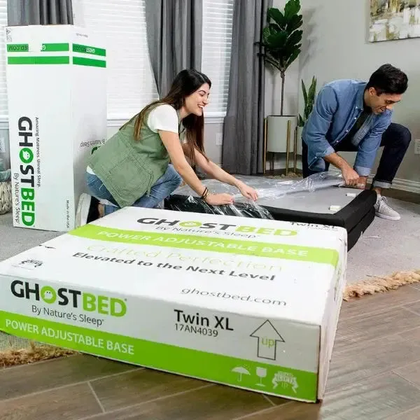 GhostBed Adjustable Base & Bed Frame with Zero Gravity