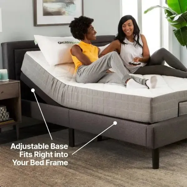 GhostBed Adjustable Base & Bed Frame with Zero Gravity