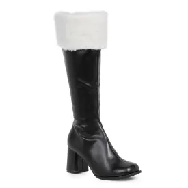 Gogo Boots With Fur Cuff