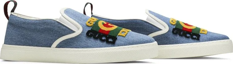 Gucci Slip-On Dublin Blue Sneakers