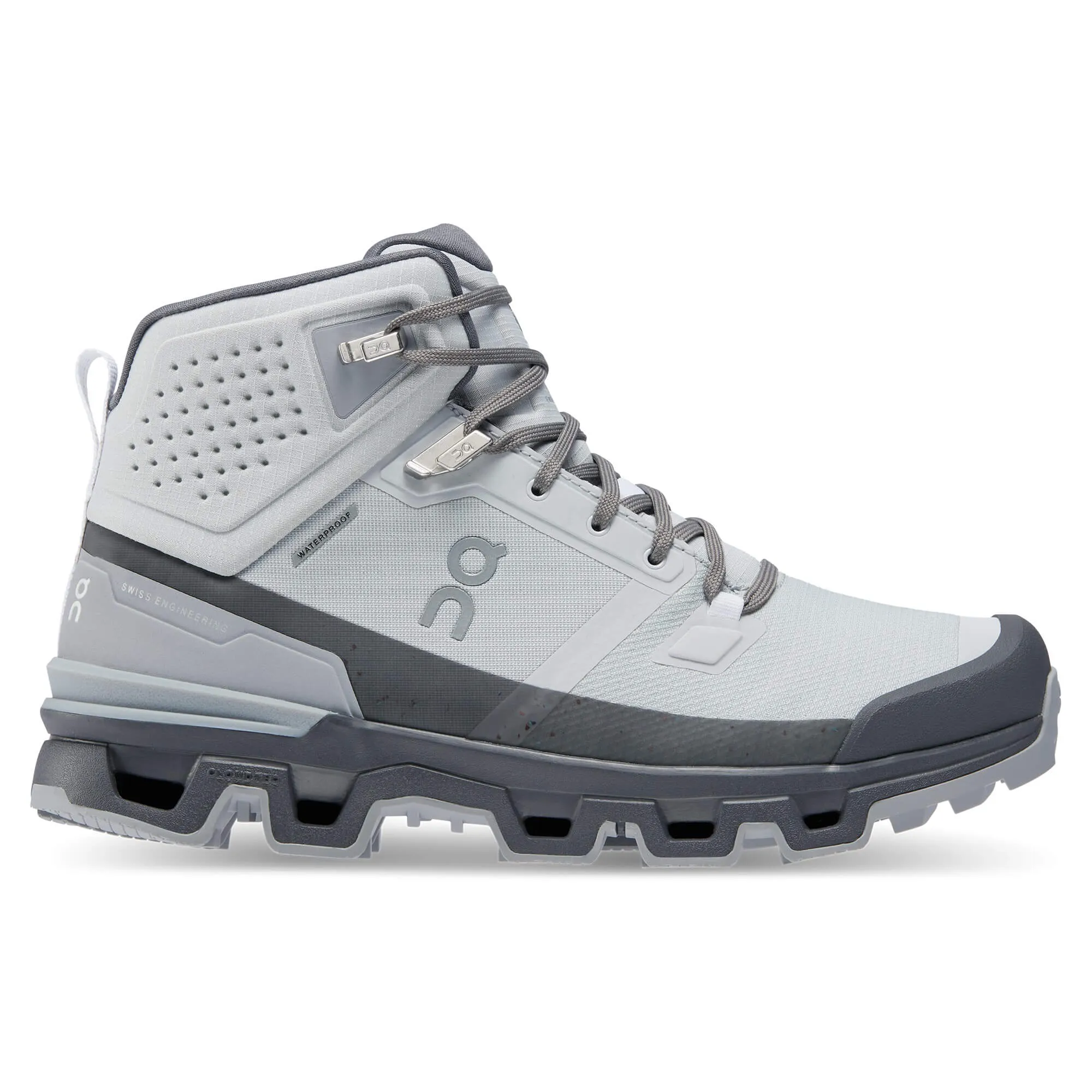 Hiking boots On Cloudrock 2 Waterproof, gray