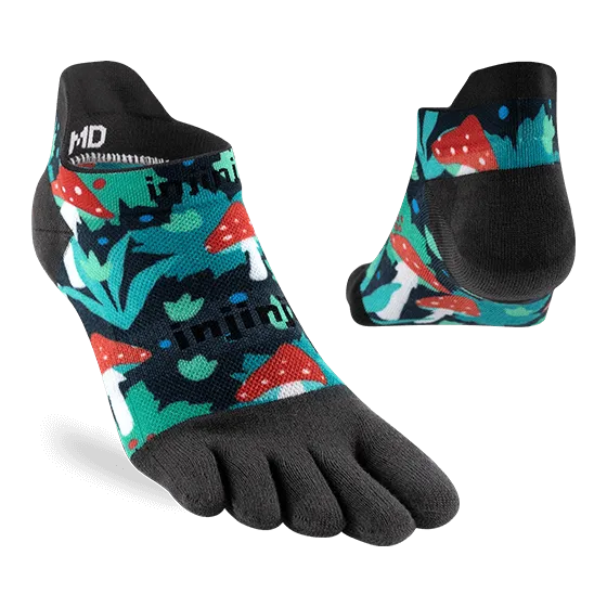 Injinji Artist Designed Men's No-Show Toesocks