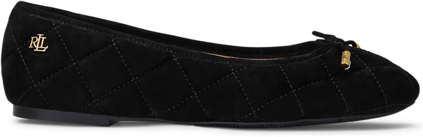 Jayna LAUREN Ralph Lauren ballet flats, black