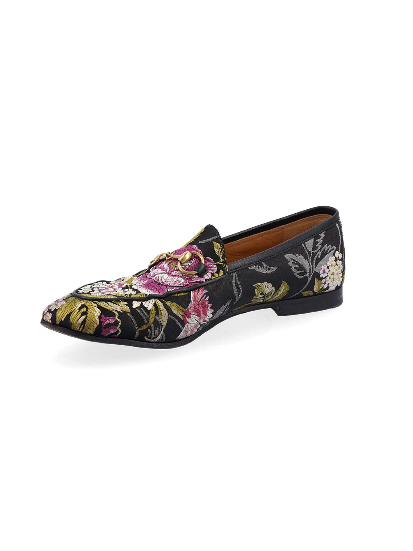 jordaan floral jacquard loafers