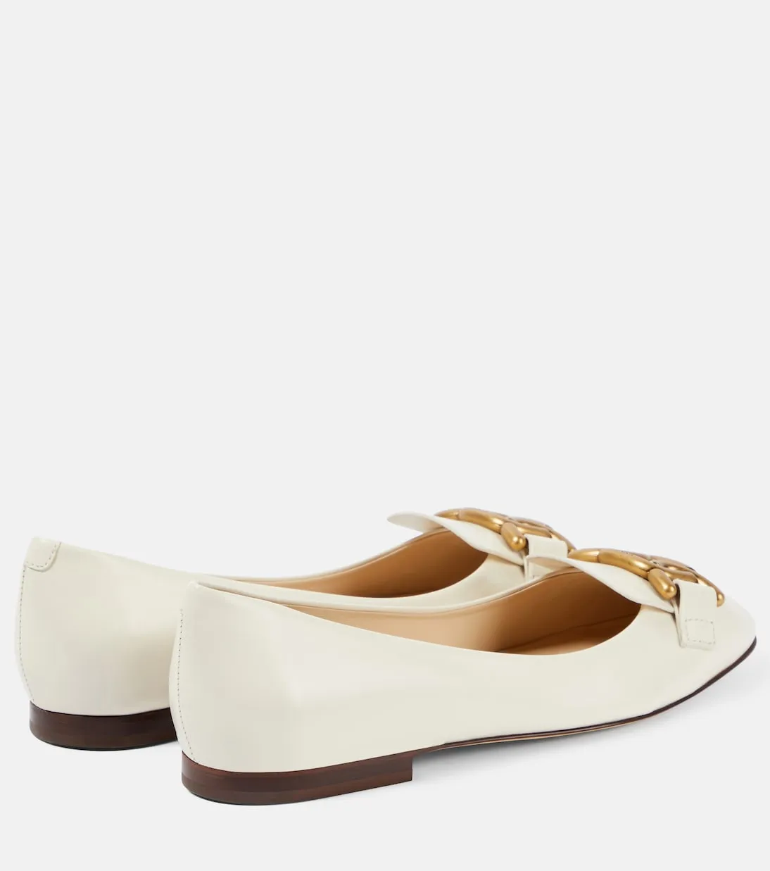 Kate Tod'S leather ballerinas, white