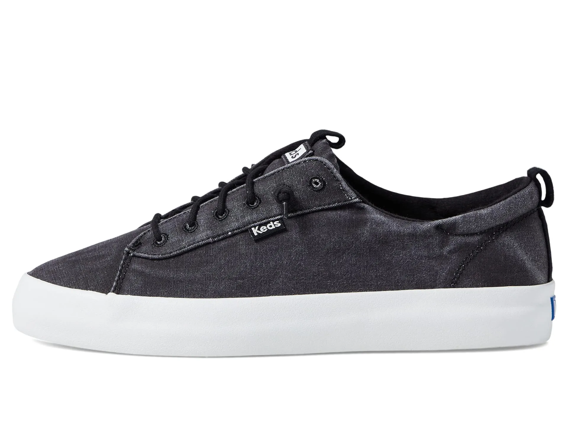 Keds Kickback Canvas Slip On Sneakers, black