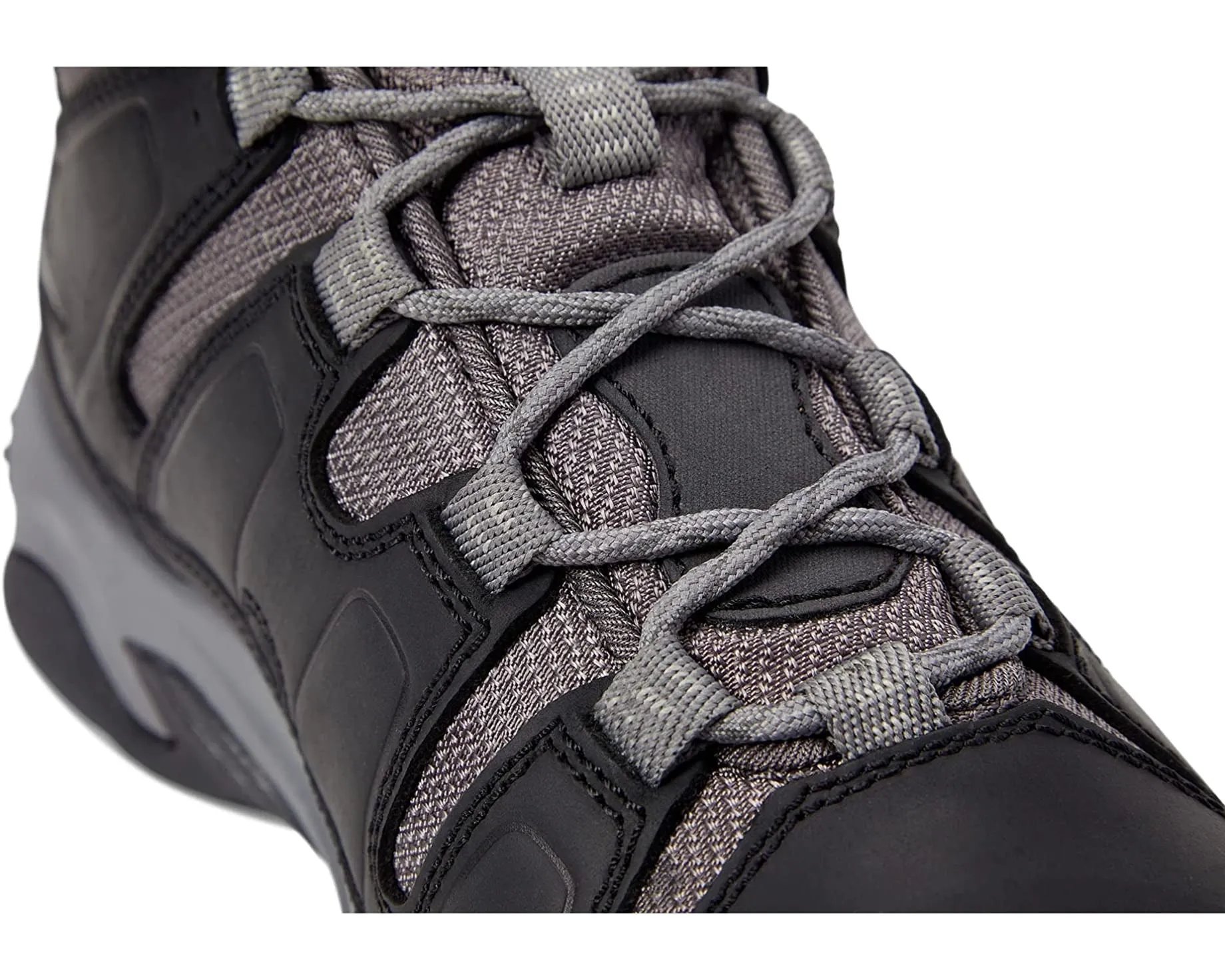 Keen Circadia Mid Waterproof Boots, Black/Grey