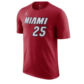 Kendrick Nunn Jordan Brand Statement Red Name & Number Tee