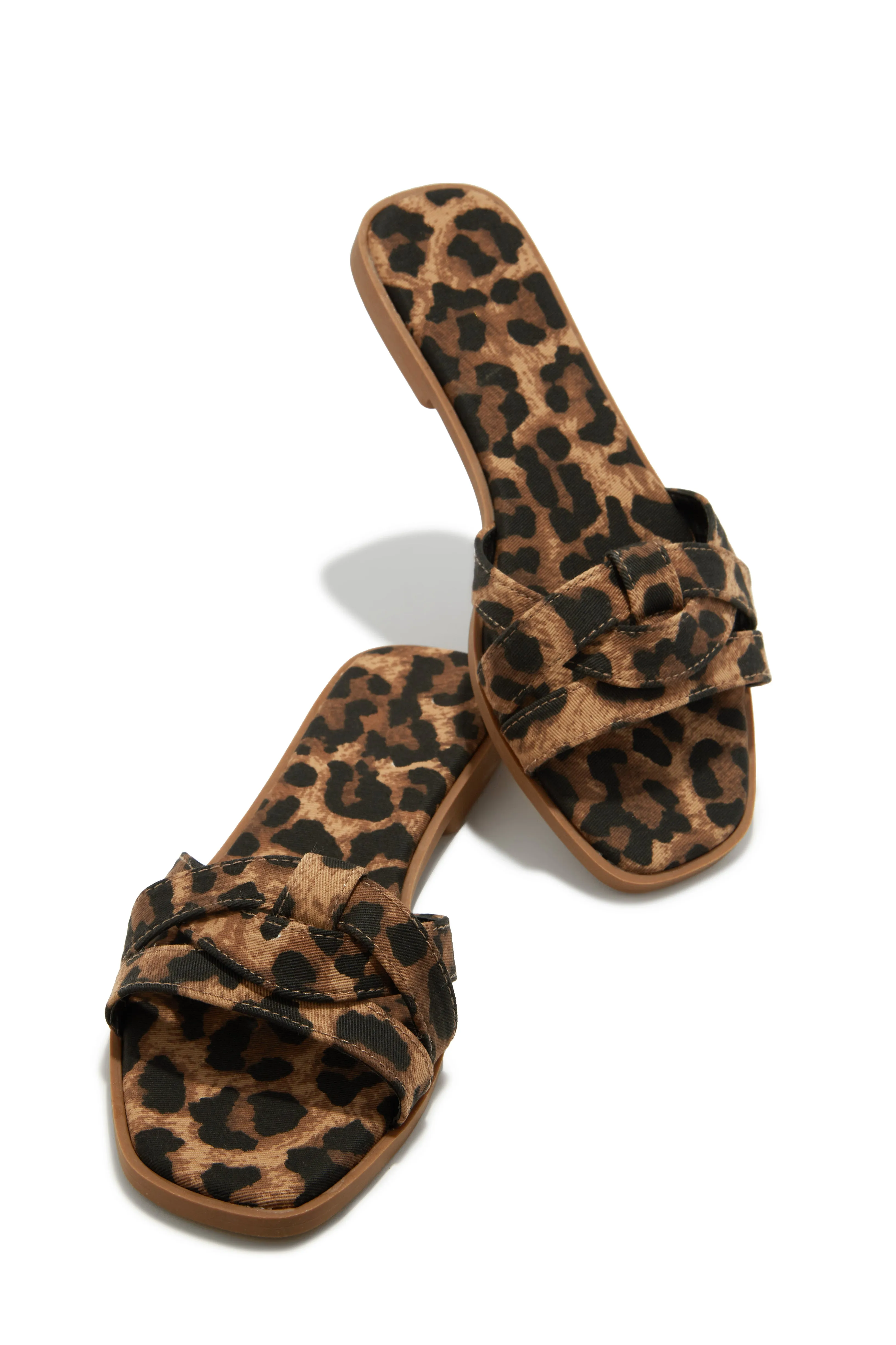 Maile Slip On Sandals - Leopard