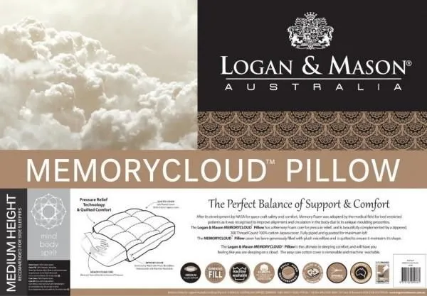 Memory Cloud Pillow by Logan and Mason