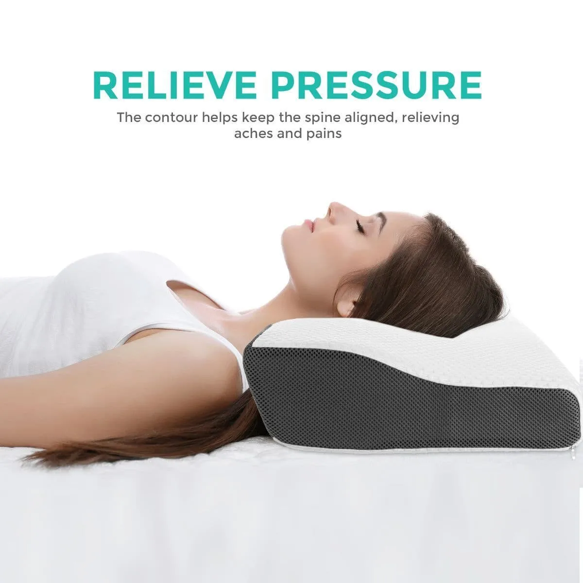 Memory Foam Neck Support Pillow | Ortho Joint Relief