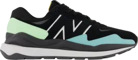 New Balance 57/40 'Black Vibrant Spring Glow' sneakers, black