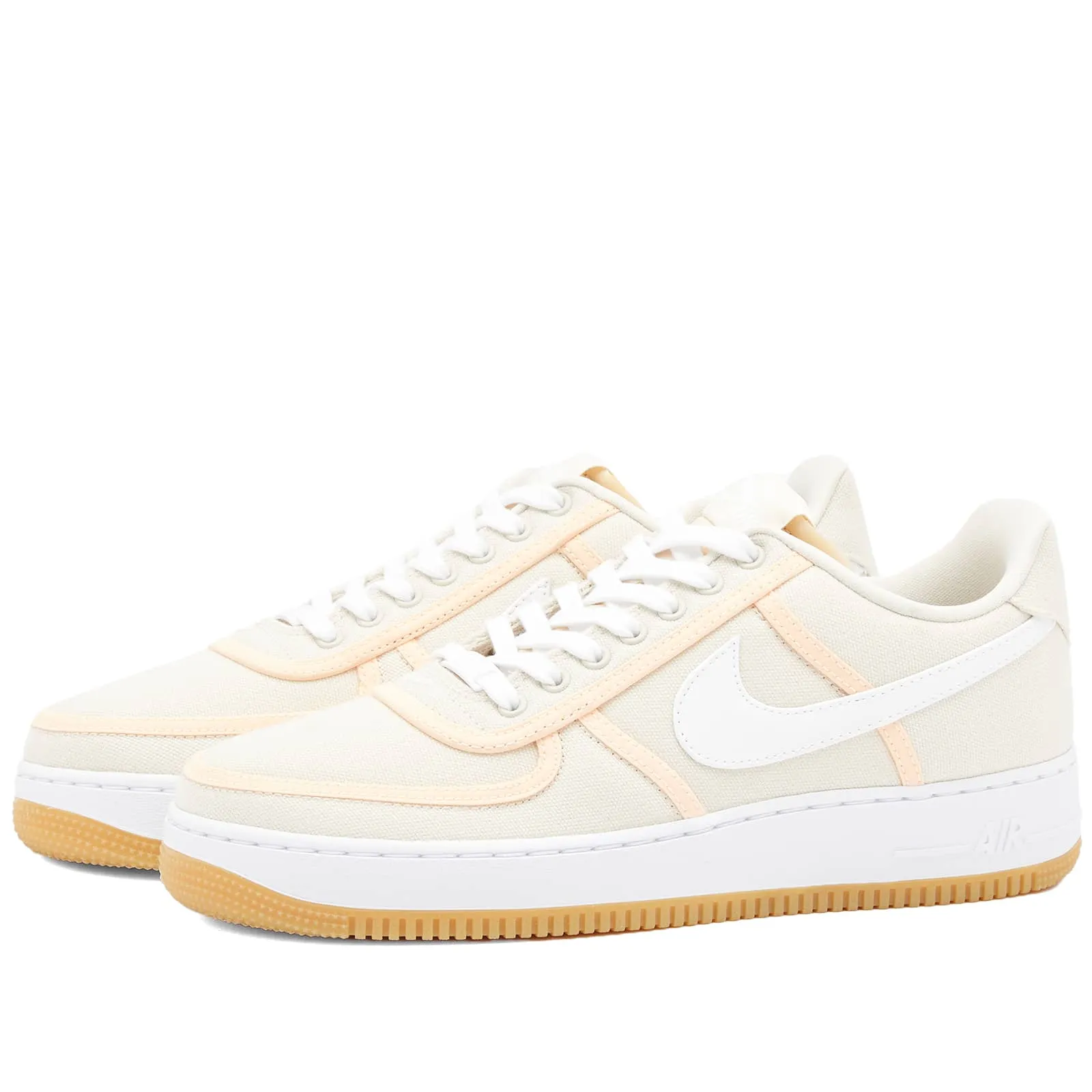 Nike Air Force 1 '07 Prm White, Crimson & Brown