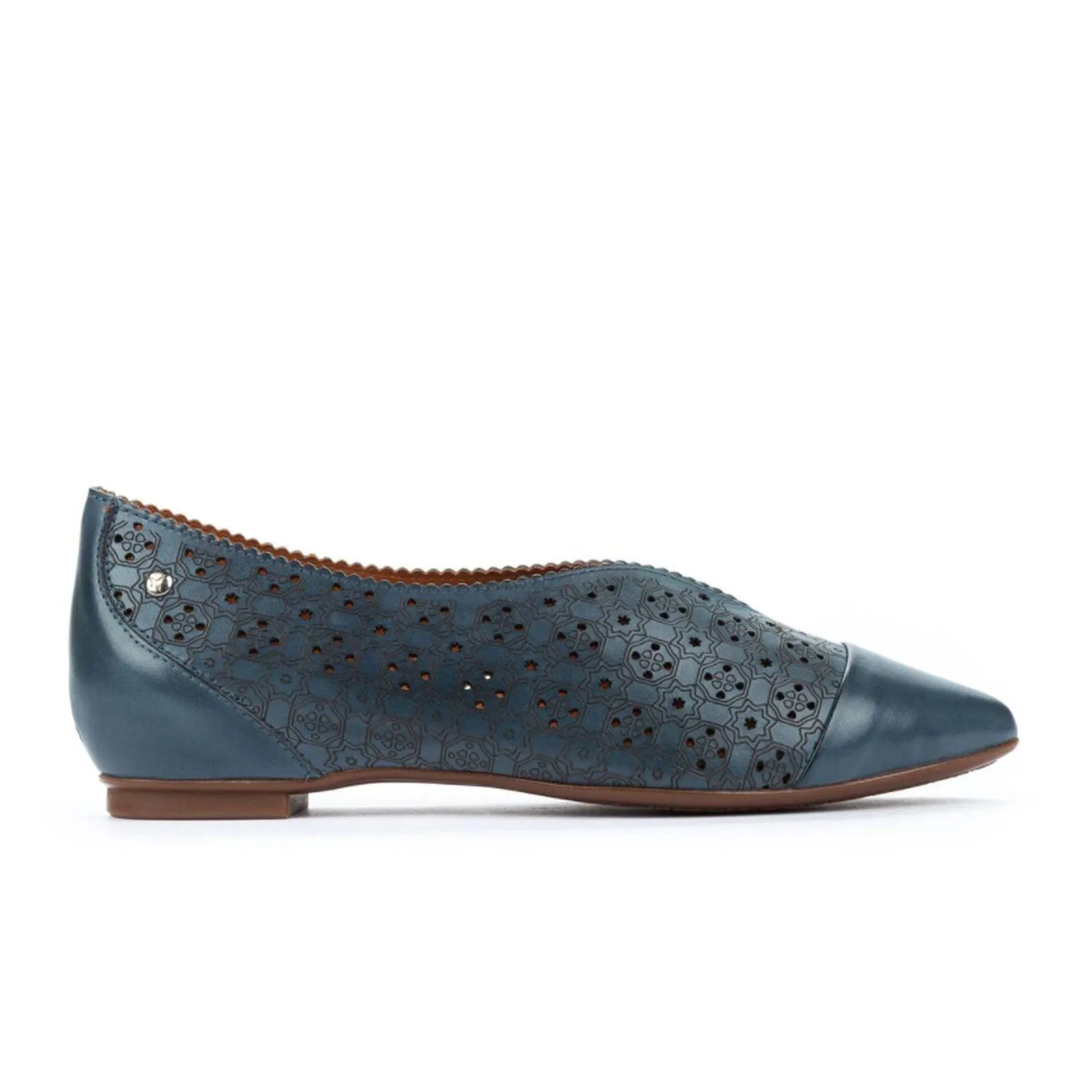 Pikolinos La Marina W5L-4842 Flat (Women) - Sapphire Leather