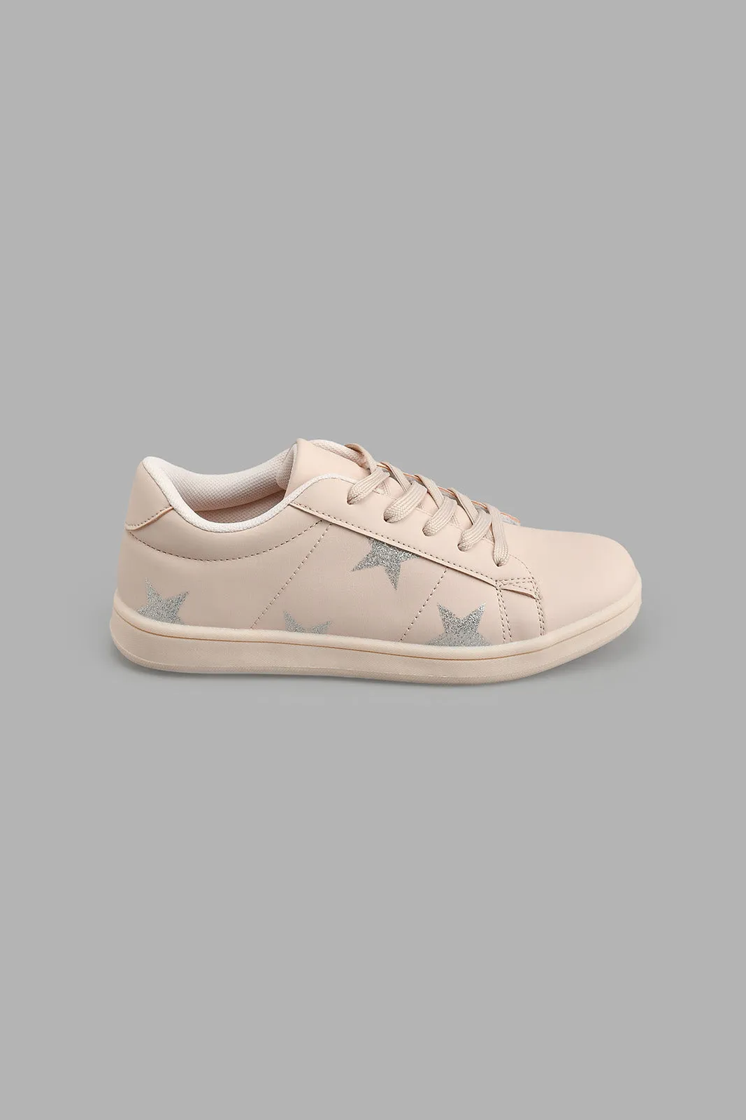 Pink Star Print Sneaker