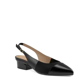 The Panel Slingback - Coal - FINAL SALE