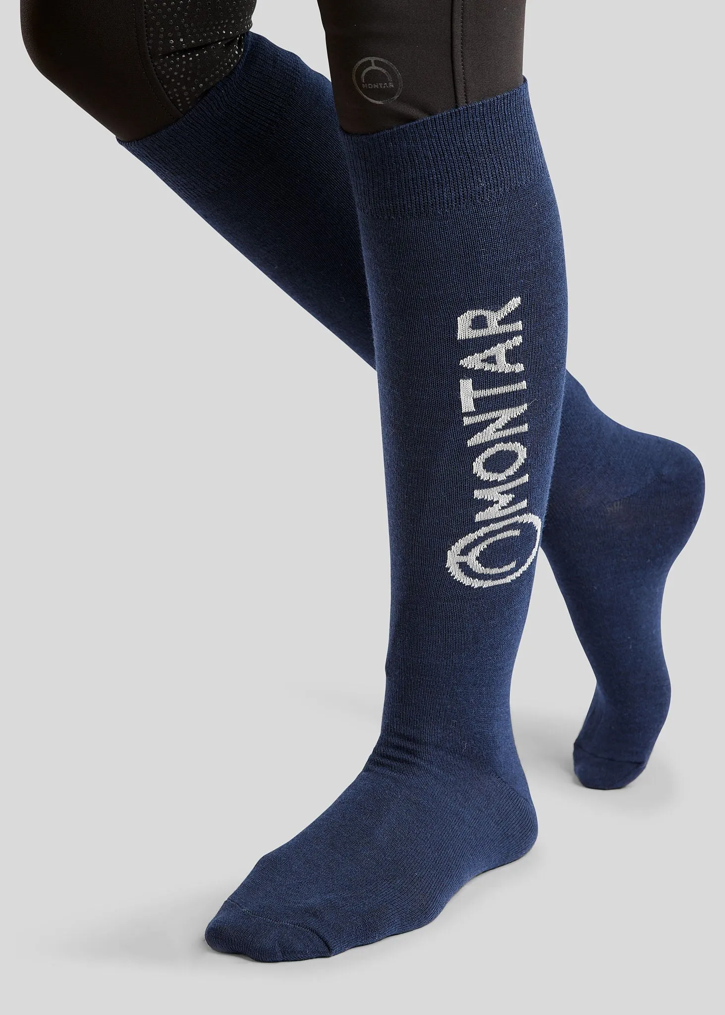 Wool Socks Long - Navy